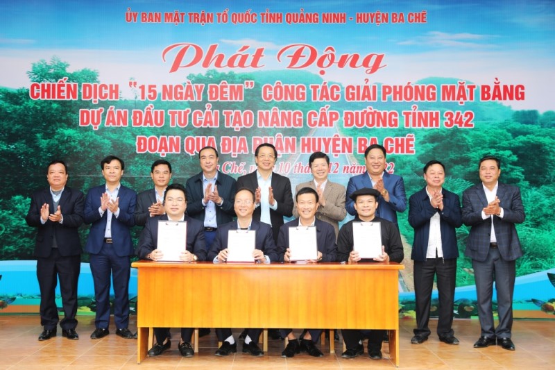 Khởi động thi công đường tỉnh 342, nối TP Hạ Long với huyện Ba Chẽ và tỉnh Lạng Sơn  