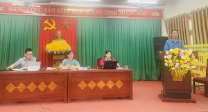 Đảng ủy phường Giếng Đáy tổ chức kỳ họp mở rộng tháng 11 năm 2023 HN