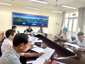 Hai Ban HĐND phường Giếng Đáy thẩm tra các báo cáo, tờ trình, dự thảo Nghị quyết và chuẩn bị một số nội dung trình HĐND Phường tại kỳ hợp thứ bảy - kỳ họp thường lệ giữa năm 2023 theo quy định 