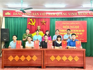 Đảng ủy phường Giếng Đáy tổ chức Hội Nghị BCH Đảng bộ phường mở rộng tháng 3 năm 2024