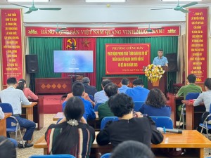PHƯỜNG GIẾNG ĐÁY PHÁT ĐỘNG PHONG TRÀO “BÌNH DÂN HỌC VỤ SỐ” VÀ TRIỂN KHAI KẾ HOẠCH CHUYỂN ĐỔI SỐ NĂM 2025