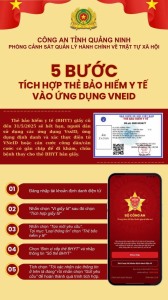 5 bước tích hợp thẻ bảo hiểm y tế vào ứng dụng VNEID